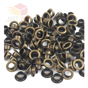 【STOK MSIA】Penebuk Mata 2 in 1 Eyelet Puncher Hole Punch Plier Binder Pure Brass Eyelet 5mm Rings Grommets