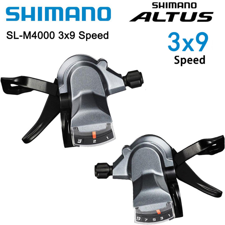 shimano Altus SL-M4000 /9 Speed Shifter Groupset Shifter Mountain Bike ...