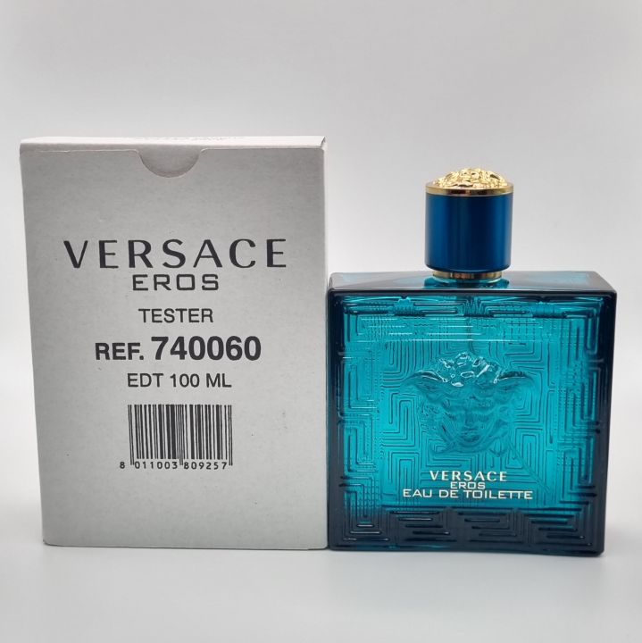Versace Eros PH edt sp 100ml TESTER Pack with cap Lazada
