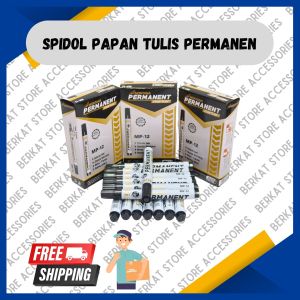 Spidol Permanen Hitam Montana MP-12 Permanent Marker Montana 1 Box