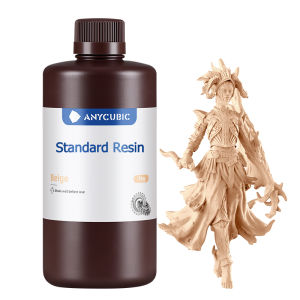 Anycubic 3D Printer Resin น้ำยาเรซิน 1KG แบบมาตรฐาน 405nm SLA น้ำยาเรซิน UV-Curing สำหรับการพิมพ์ 3D แบบ LCD Resin SR