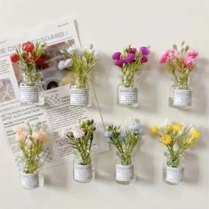 BESTOUR 8pcs Small Size Mini Refrigerator s Fun Shape 3D Design Kitchen Decoration s Fashion Vase s Kitchen Decoration
