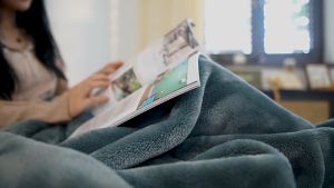 Microfiber Fleece Blanket Double-Sided Plush Soft Warm Kumot Cotton Throw for Bed Sofa Home