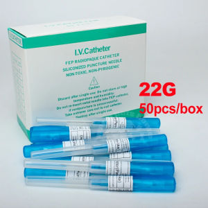 50pcs IV Cannula Pen Type Intravenous Injection Catheter 20G 22G 24G 26G Veterinary Suppliers