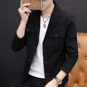 Áo khoác nam áo khoác kaki cổ vest phong cách Hàn Quốc năng động trẻ trung T6