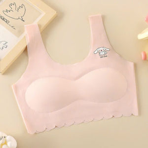(ST 22) Mẫu AL03 - 25-65kg Áo Đúc Su Lạnh-Áo Bra-Áo Lá-Áo Lót-Áo Ngực cho bé gái có đệm mềm mát-an toàn-kháng khuẩn