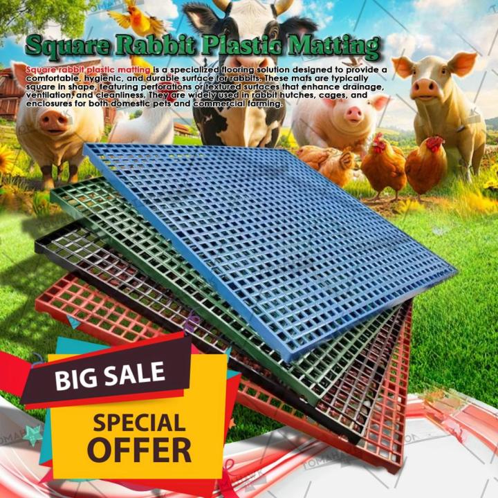 SQUARE PLASTIC MATTING 2X2 FOR FLOOR MATTING | Lazada PH