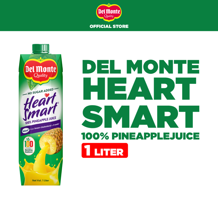 Heart Smart Is Del Monte Pineapple Juice Healthy DEL MONTE 202