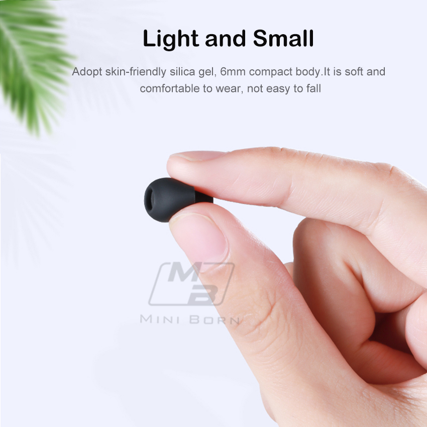 Wired In-ear Earbuds Noise Cancelling Silicone Sleeping Headphones_voghion.com