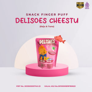 Snack Bayi Usia 8 Bulan Non Msg Nature Puffs Organic - Delisoes Cemilan Bayi
