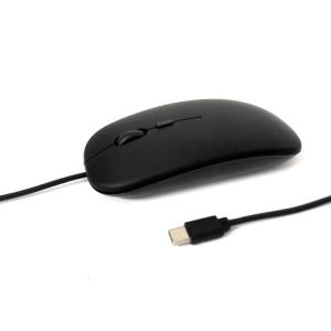 เมาส์คลิกเงียบแบบ USB การติดตามตำแหน่งที่แม่นยำน้ำหนักเบารองรับอุปกรณ์หลากหลายตามหลักสรีรศาสตร์