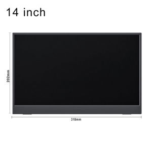 15.6 Inch Ultrathin Portable Monitor 1080P IPS HD Screen USB Type C HDMI Dual Speaker For Laptop PS4 Xbox Switch Gaming Display
