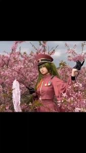 Thousand Cherry Trees Blossoms Senbonzakura Mikukui Kimono Uniform Outfit Halloween Clothes For Girls Military Uniform With Hat2026