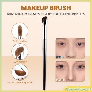M.G. Nose Shadow Brush Angled Contour Makeup Brushes Eyeshadow Cosmetic Sickle BrushMake Up Tool