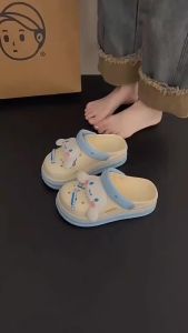 2025 New WomenS Clog Sandals For Outdoor Wear In Summer Cute Thick-Soled Nurse Beach Dual-Use Closed-Toe Slippers