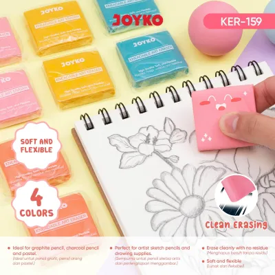 JOYKO Kneadable Art Eraser Penghapus KER-159