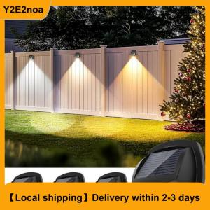【Local shipping】 Waterproof Solar Wall Light Outdoor LED Street Lamp for Yard Villa Balcony Path Garden Lighting