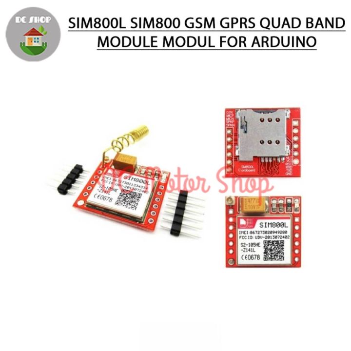 Sim800l Sim800 Gsm Gprs Quad Band Module Modul For Arduino Lazada