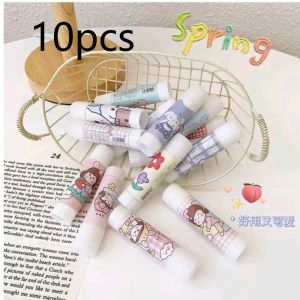 10pcs/ 5pcs Solid Glue PVA Glue Stick Cute Clear Glue School Office Supplies 9g