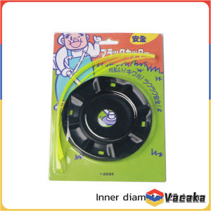 Vacaka 120mm Grass Cutter String Trimmer Head with 4 Nylon Lines Mower Accessories