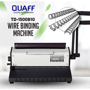 All U Want - A4 Size QUAFF Wire Binding Machine 3:1 Pitch TD-1500B10