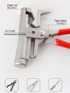 10 in 1 Universal Multi-purpose Household Tool Screwdriver Pliers Hammer SG Physical Store