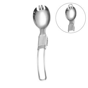 Ginca Camping Eating Utensils SetUtensil Set Detachable Pocket Wilderness Tool Practical Tableware For Travel Hiking Wilderness