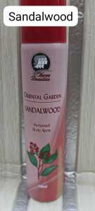 THREE BEAUTIES PERFUMED BODY SPRAY 100ML JASMINE/LILY/LAVENDER/ROSES/SANDALWOOD