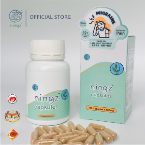 NINGZ - Cure MIGRAINE Cure Headache Relief MIGRAINE Relief Insomnia caused by migraine No Steriod Pure Herbs