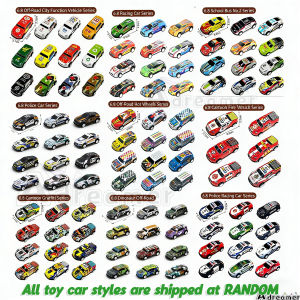 10/20/50 PCS Alloy Racing Car Pull‑Back Toys For Kids Gift Box-Birthday Gift(Random Style)