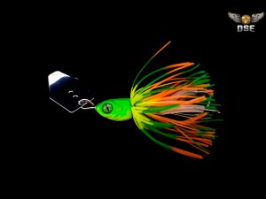 Chatter Bait Mini 3cm 10gr Double Hook Ose Nusantara Fluofish Snakehead & Bass Speacialist Umpan Casting Gabus Toman Cutterbait Chatterbait