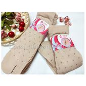 【LOCAL SHIP】1Pair Berjari Design Muslimah Stokin 100%Brand New High Quality Muslimah Women Sock Skin Sock Ankle Socks