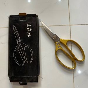 Kéo cắt đa năng Linbon L1902kéo cắt cákéo làm bếp đa năngkéo cắt đa dụngkéo đa năngkéo tay trònkéo tay xankéo vải