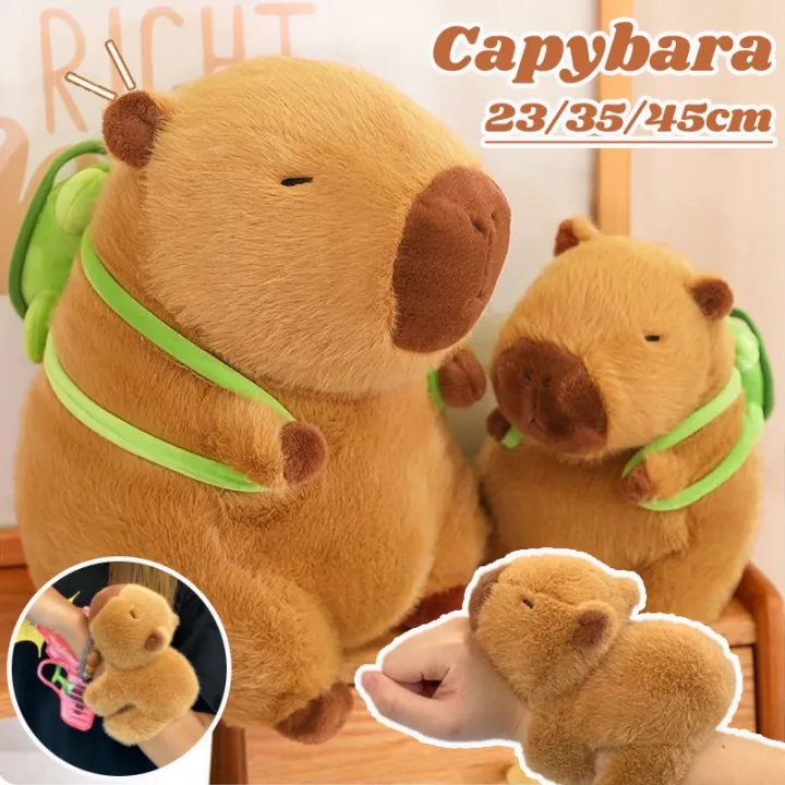 ตุ๊กตา 【Option World】หมอนเต่าคาปิบาราน่ารัก capybara คาปิบาร่า คาพีบาร่า  เหมาะกับของขวัญวันเกิด