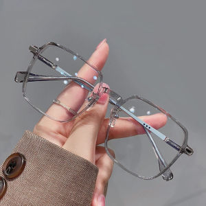KACA MATA ANTI RADIASI WANITA PRIA LENSA SQUARE REPLACEABLE PL-AR012 kaca mata wanita tren 2024