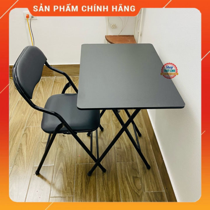 Bộ bàn ghế gấp gọn dành cho sinh viên học sinh | Lazada.vn