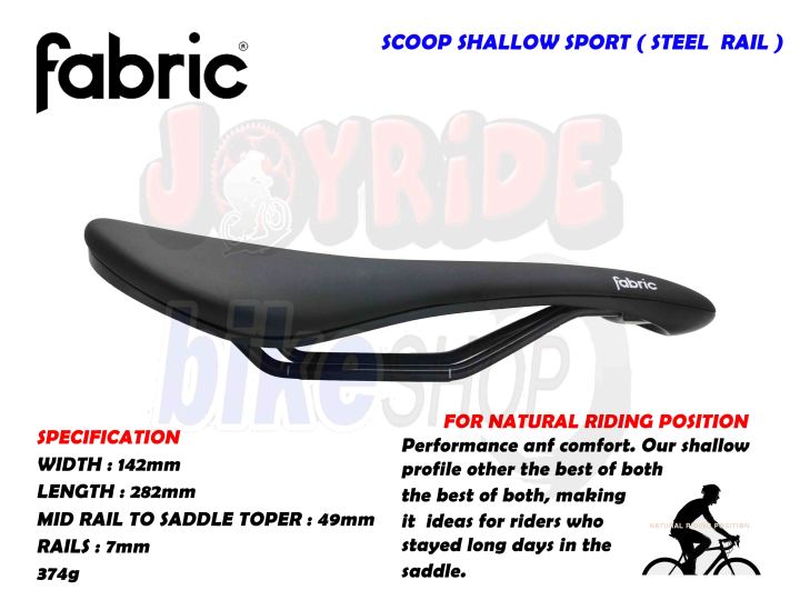 Fabric scoop mtb saddle on sale