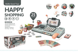 PRETEND PLAY TOY INTELLIGENT SIMULATION CASH REGISTER TOY WITH VOICE RECOGNITION MUSIC CALCULATOR FOR KIDS GIFT