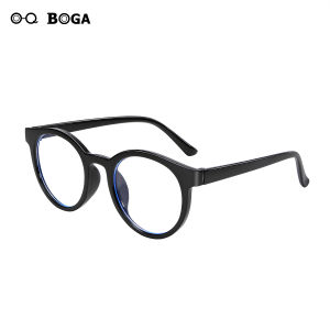 OQ BOGA 5 Colors Fashion Plastic Oval Frame Kids Computer Glasses Boys Girls Eye Protection Anti Blue Light Radiation Protection Eyewear