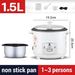 Rice Cooker Micro-Pressure1.5L 2L 3L 4L Aluminum Alloy Non Stick Pot 2-8 Person Large Capacity