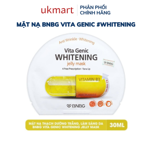 Mặt Nạ BNBG Vita Genic Jelly Mask (30ml) Truyền Năng Lượng Dưỡng Ẩm Dưỡng Trắng Giảm Mụn Phục Hồi Da
