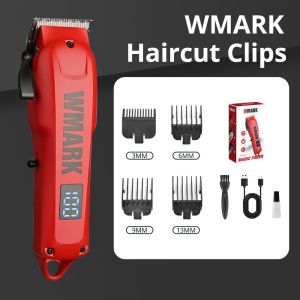 WMARK NG-7230 7000rpm Hair Clipper Set Men Hair Trimmer Rechargeable High Speed Professional Electric Hair Clipper
