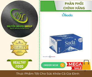 Thùng 24 LON - Nước Khoáng Kiềm Thiên Nhiên  Soda 330 ml