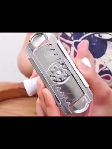Home Stainless Steel Quick Bottle Opener Adjustable Can Opener Glasses Jar Lid Opener Kitchen Gadgets