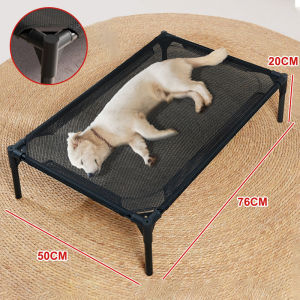 Large Pet Dog Bed Elevated Breathable Comfortable Dog Bed Ventilation Rapid Heat Dissipation