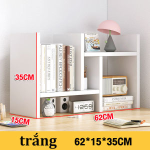 HOMESENCE Kệ sách mini để bàn giá gỗ tiện dụng DC06 tủ đựng đồ có ngăn kéo dễ dàng lắp đặt Cici Decor