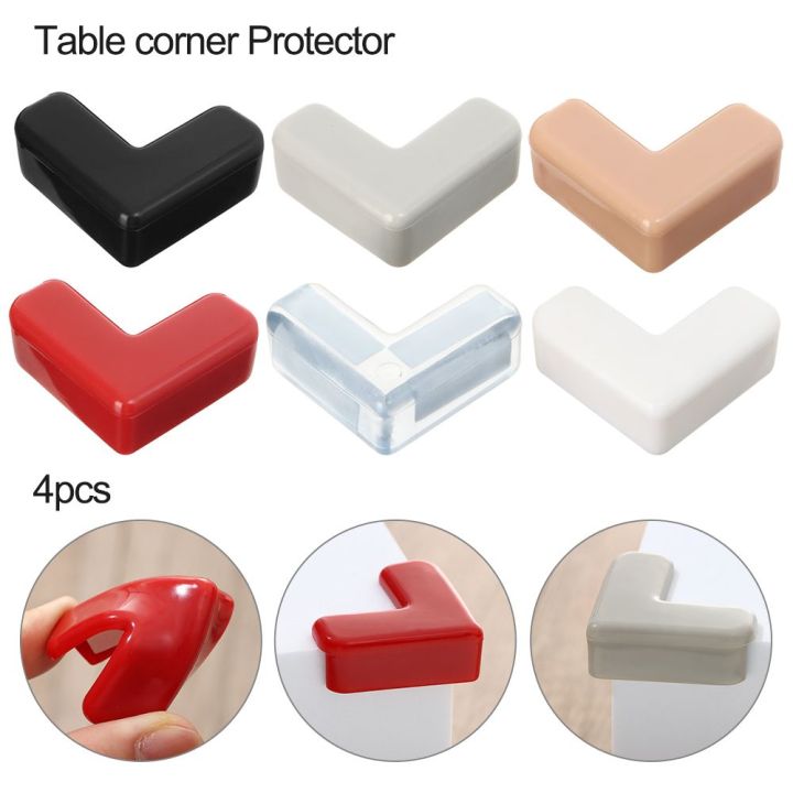 TOO AGHAST69ST7 4Pcs Soft Safety Desk Edge Protection Corner Guards ...