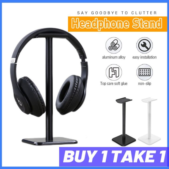 2 Colors Headset Stand Desktop Stand Table Cell Phone Holder Durable