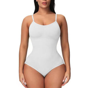 Summer Thin Tummy-Lifting and Hip-Lifting Body-Shaping Bodysuit with Waist and Body-Shaping Vest for Hot Girls束腰无缝塑身连体衣