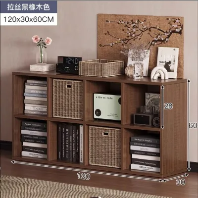 [SG Stock] Bookcase Shelves Household Living Room Shelves Random Combination Of Storage /Complimentary Backplane